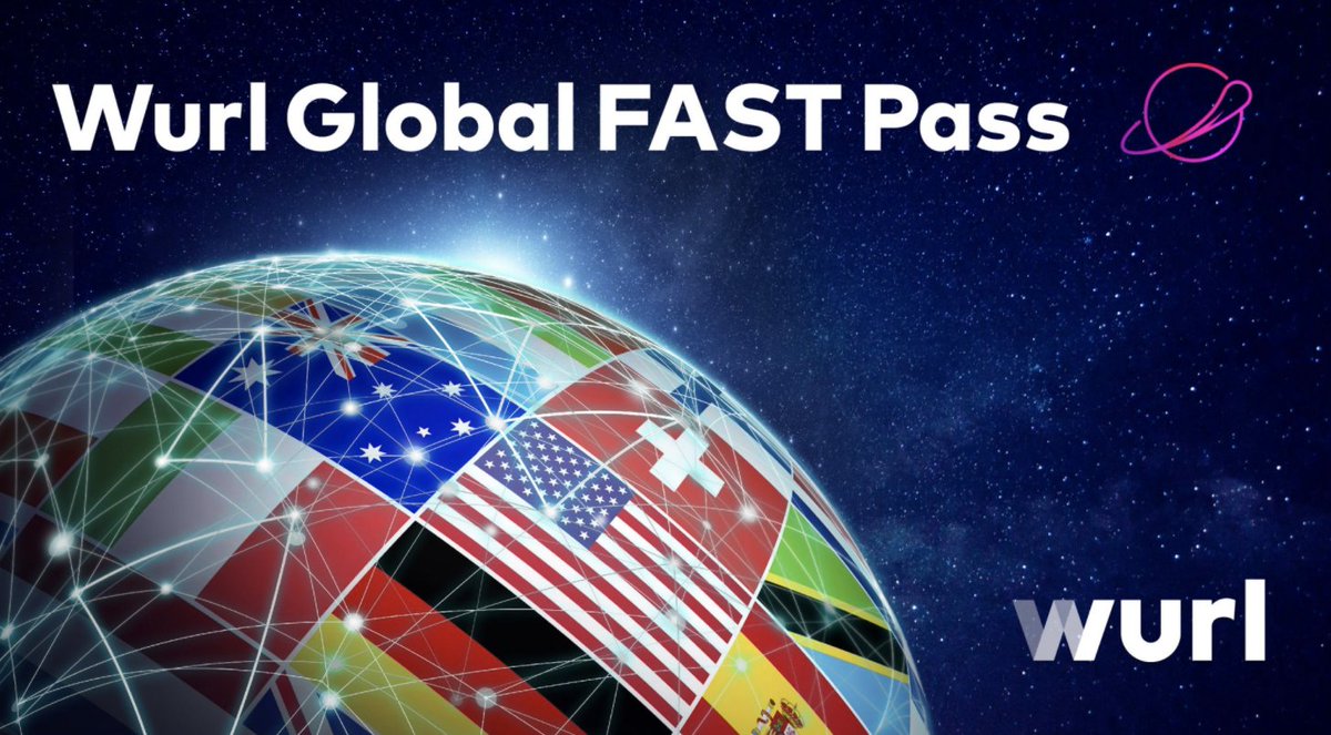 wurlctv's tweet photo. Wurl is making it easier to launch FAST channels worldwide. Wurl's new offering, Global FAST Pass is a global onramp for FAST channels to build worldwide distribution & loyal audiences on hundreds of millions of CTVs globally. Get in touch: https://t.co/WFxYXR4094. #WurlNetwork https://t.co/QxvwkFRgen