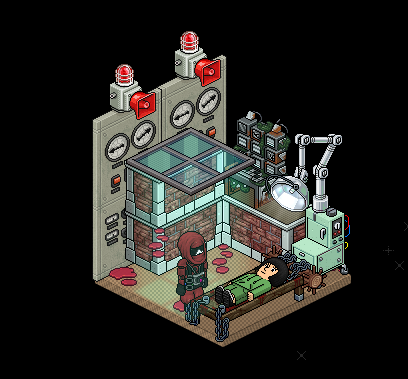 ariadna2baby's tweet photo. Mi participación para el Juego del calamar
Habbo: LEduardoJR! y Ariadna2baby #HTCalamar1 @LEduardoJR3 @HabboTemplarios 
Escena: Tráfico de órganos https://t.co/1pfhqGliu3