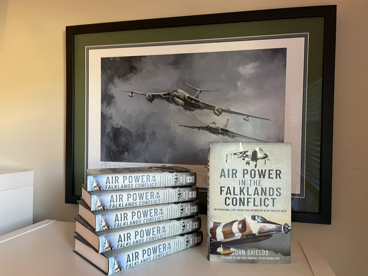 #bookgiveaway To celebrate the book launch, I am giving away a signed copy of ‘Air Power in the Falklands Conflict’ on 19 November. All you need to do is like and retweet this tweet for your chance to win. The ‘Air Power in the Falklands Conflict’ FB page has a similar event.