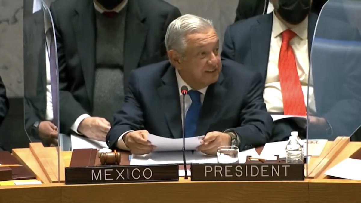 AlbertoAnayaGt's tweet photo. Mi amplio reconocimiento y felicitación al presidente @lopezobrador_ por el gran discurso pronunciado ante el Consejo de Seguridad en la @ONU_es

Hacía mucho tiempo que no se alzaba la voz en favor de los pobres de la tierra, desde esta Tribuna (1/2) https://t.co/Wb2jMx3Zyq