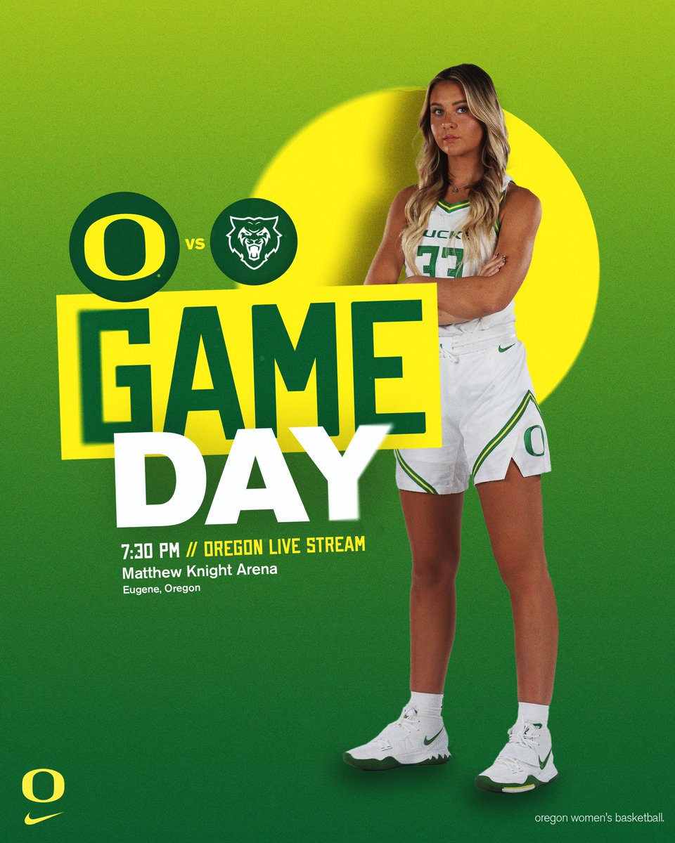 Get up, it’s 𝙂𝘼𝙈𝙀𝘿𝘼𝙔. See you all at MKA tonight for our season opener against Idaho State. #GoDucks