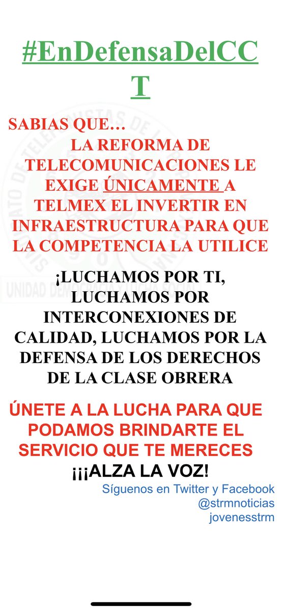 ceroos's tweet photo. #FuerzaSTRM #EnDefensaDelCCT https://t.co/fwiCHu5nXe