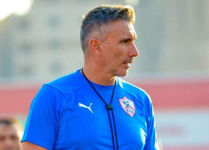 MickyJnr__'s tweet photo. @ZSCOfficial head coach 🇫🇷 Patrice Carteron (51) has been fined an amount of USD $160000 (EGP 25,000) for failing to show up for the post-match press conference after their 5-3 loss to @AlAhly in the #CairoDerby last Friday. 🚨 

#Zamalek #Carteron https://t.co/uWo9GmO25g