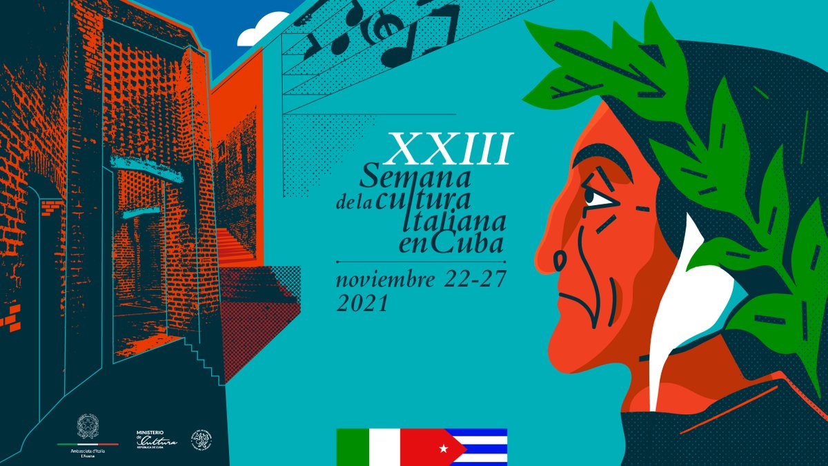 ItalyinCuba's tweet photo. Ritorna la #SemanadelaCulturaItaliana a #Cuba. La vita culturale di #LaHabana comincia a rianimarsi e recupera gli spazi perduti
 
#Dante700 
#CulturaItalianaenCuba
#ItaliayCuba https://t.co/FK1LxTKHlU