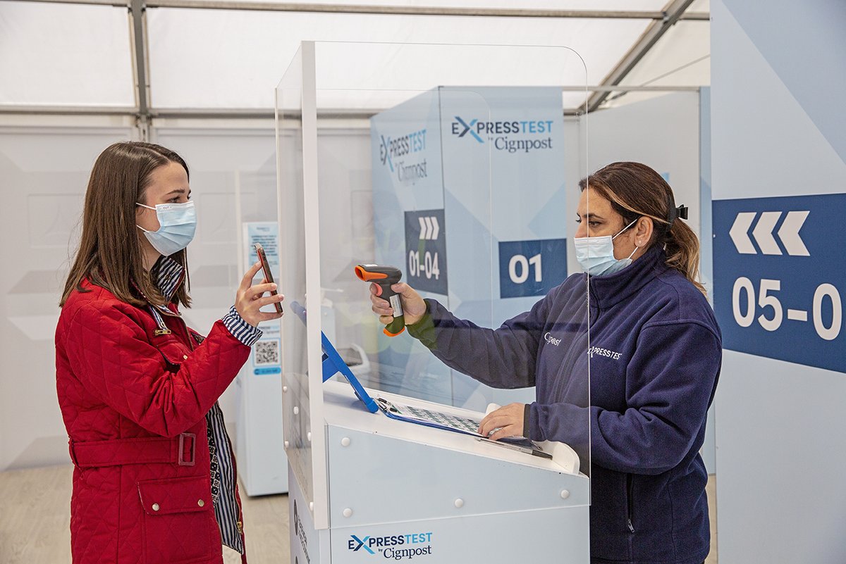 EDI_Airport's tweet photo. 🛫 | Heading home and need to book your arrivals test? Let @ExpressTestUK make your travel testing easy with their new arrivals offerings. #ExpressTest #Travel https://t.co/DHXo4l80wE