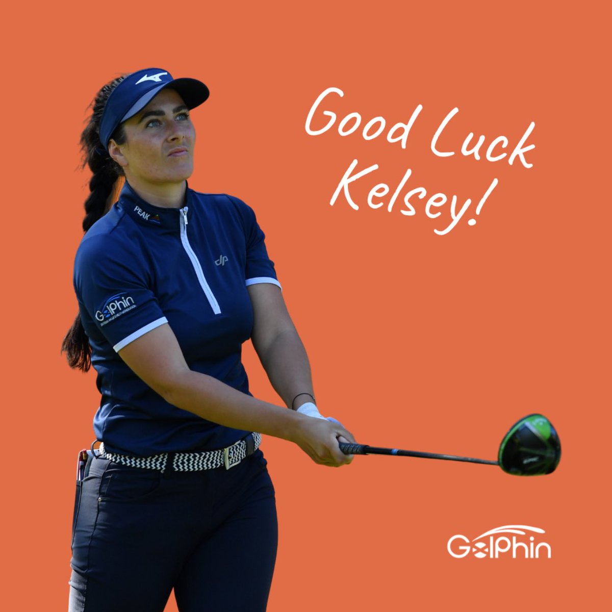 Good luck to GolPhin Ambassador @K_Mac_59 and her team in the @Aramco_Series this week 