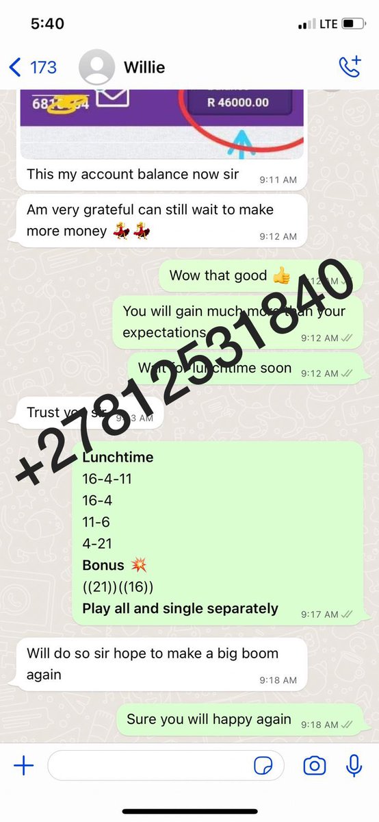 sure_francis's tweet photo. Boom Boom Boom 
Congratulation to my VIP Members 
No time for #R46,000 #Eskom #Loadshedding #jubjublnumbanumba #stage 4
Inbox 👇👇 
+27 81 253 1840

Clink and send direct message to get access to our booming numbers 
https://t.co/eCBmxoqVEc… https://t.co/d4dHmzrtlN