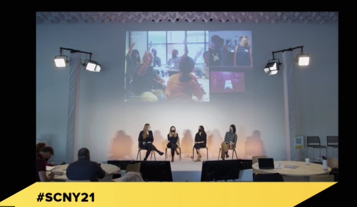 “We can’t have equity if we don’t design for it.” 
-Megan Marini of <a href="/3x3Design/">3x3</a> on the power of the public sector in funding innovation and incubating new services with the lens of equity at #SCNY21