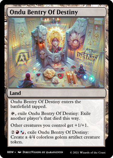 Ondu Bentry Of Destiny