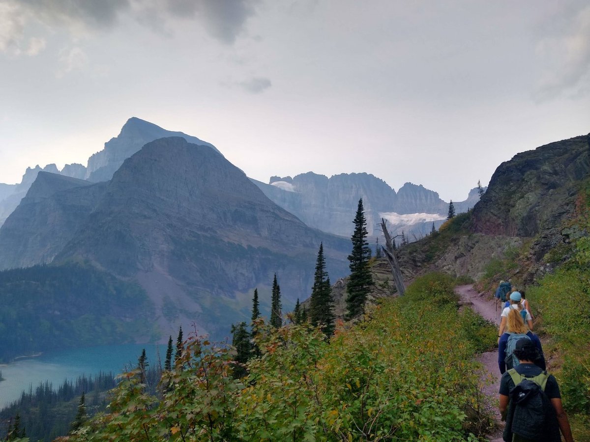 umt_ccs's tweet photo. “The Glacier trip appears to have completely redirected my academic career! The weekend of being surrounded both by the beauty of Glacier and by great people helped me decide that I want to focus my studies on the interactions between people and the planet.” -  Josiah Anderson https://t.co/1HJNdbAJhN