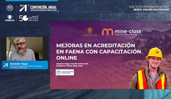 Portal_Minero's tweet image. Mine-Class y Codelco presentan las experiencias y casos de éxito de la acreditación en faena con capacitación online portalminero.com/wp/mine-class-…