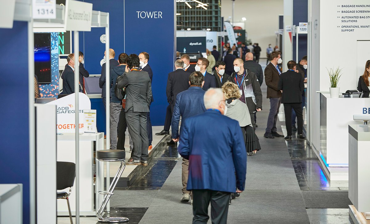interairport's tweet photo. The first day of the 23rd International Trade Fair for Airport Equipment, Technology, Design &amp; Service has come to an end and we look forward to seeing you on the grounds of #interairporteurope tomorrow 👋

Thanks to all participants for joining the #runwaytorecovery ✈️ https://t.co/3V3P5glcDd