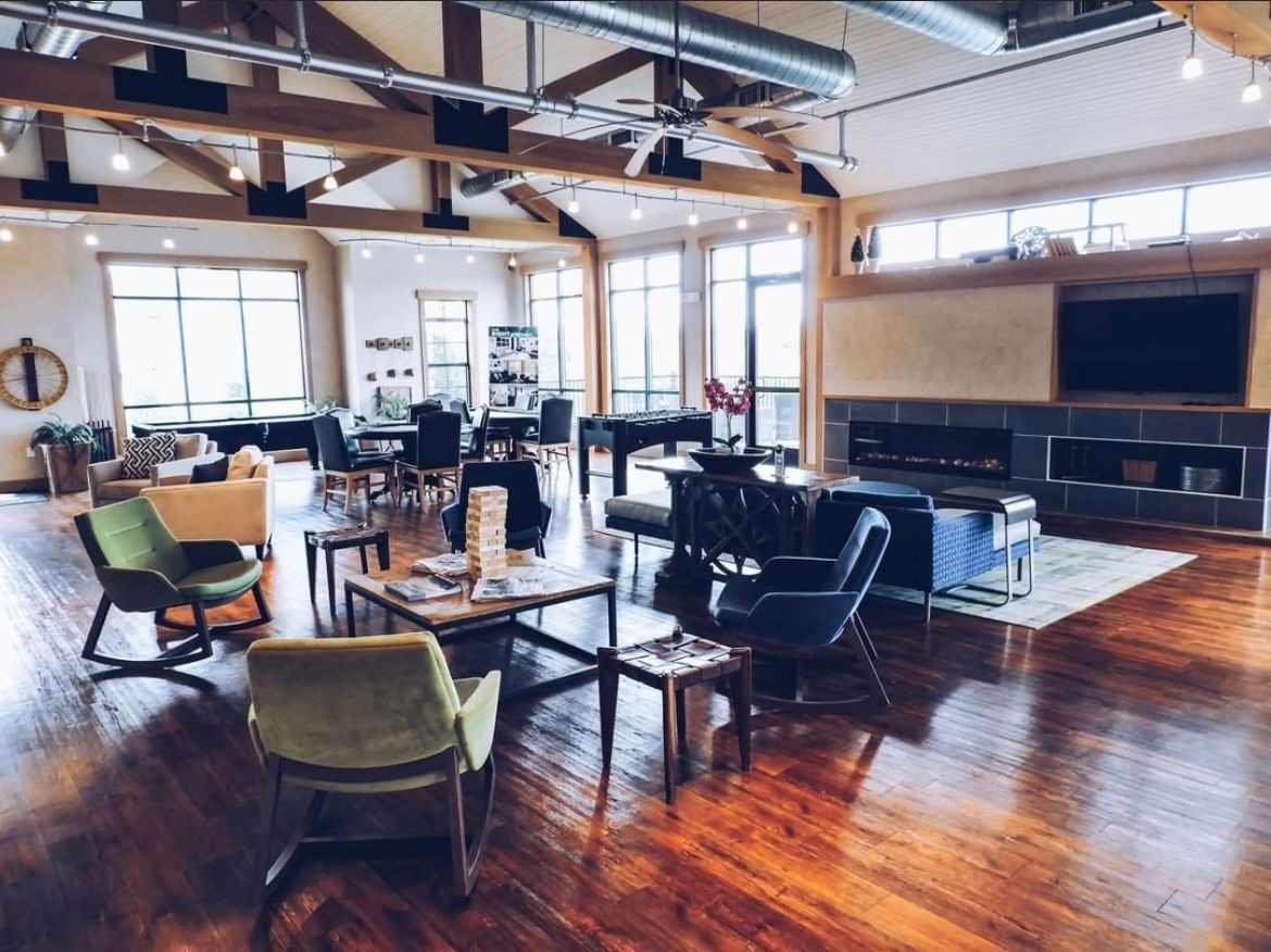 ProvinceKent's tweet photo. Stop by our great room to study or hangout with friends! 📚✨ 

Want it to reserve it for a gathering? Call our office for details! https://t.co/QdYFaiEk4g