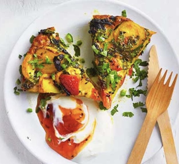 Nutrition4U5's tweet photo. Pack in the flavour with this Indian-inspired frittata. Perfect for a healthy lunch, it's low in calories and fat and full of nutrients #Health #nutrition #fitness #Motivation #life #lifestyle #Food #Foodie #fit #instagood #photooftheday #HealthyEating #Like #photography #gym https://t.co/Mha4ha0YAu