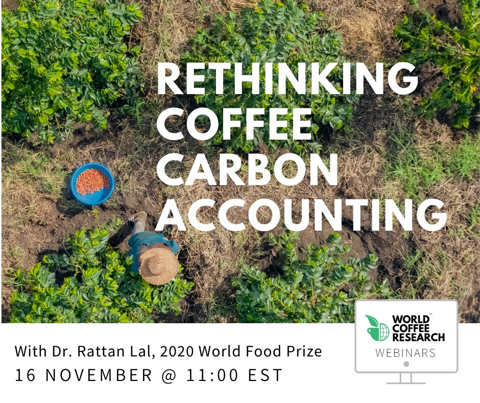Mark your calendars for next Tuesday, November 16th! 

WCR Presents: "Rethinking coffee carbon accounting"

As <a href="/COP26/">COP26</a> wraps up in Glasgow, a deeper focus is being placed on CO2 emissions and sequestration.
