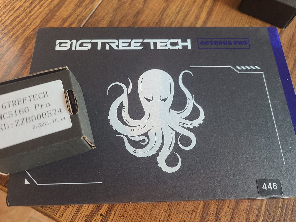 awickham's tweet photo. It arrived! #OctopusPro #3Dprinting https://t.co/oyyZyIMuYM