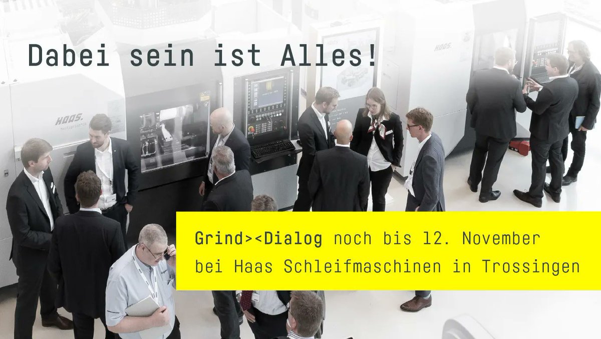 multigrind's tweet image. Dabei sein ist Alles!
virtual.multigrind.com
Grind&amp;gt;&amp;lt;Dialog vom 10. bis 12. November bei Haas Schleifmaschinen in Trossingen
#multigrind #grinddialog #grindingexpert #grindingtechnology #technology #styx #future #visualisierung  #saas #software #horizon #multigrindhorizon  #haas