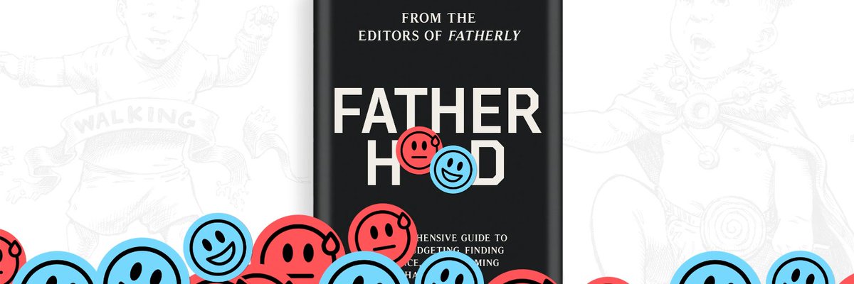 Happy #pubday, Fatherhood! We’re here talking to Fatherly staff about the book for the next half hour. Use hashtag #FatherhoodtheBook to join the party.