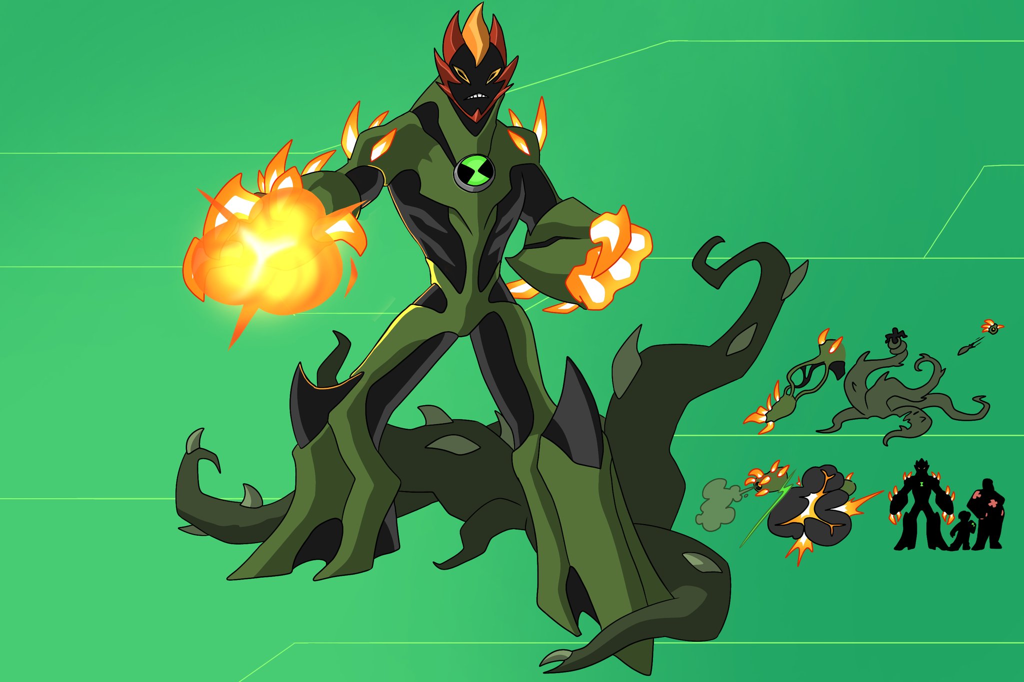 Ben 10 Ultimate Alien Swampfire
