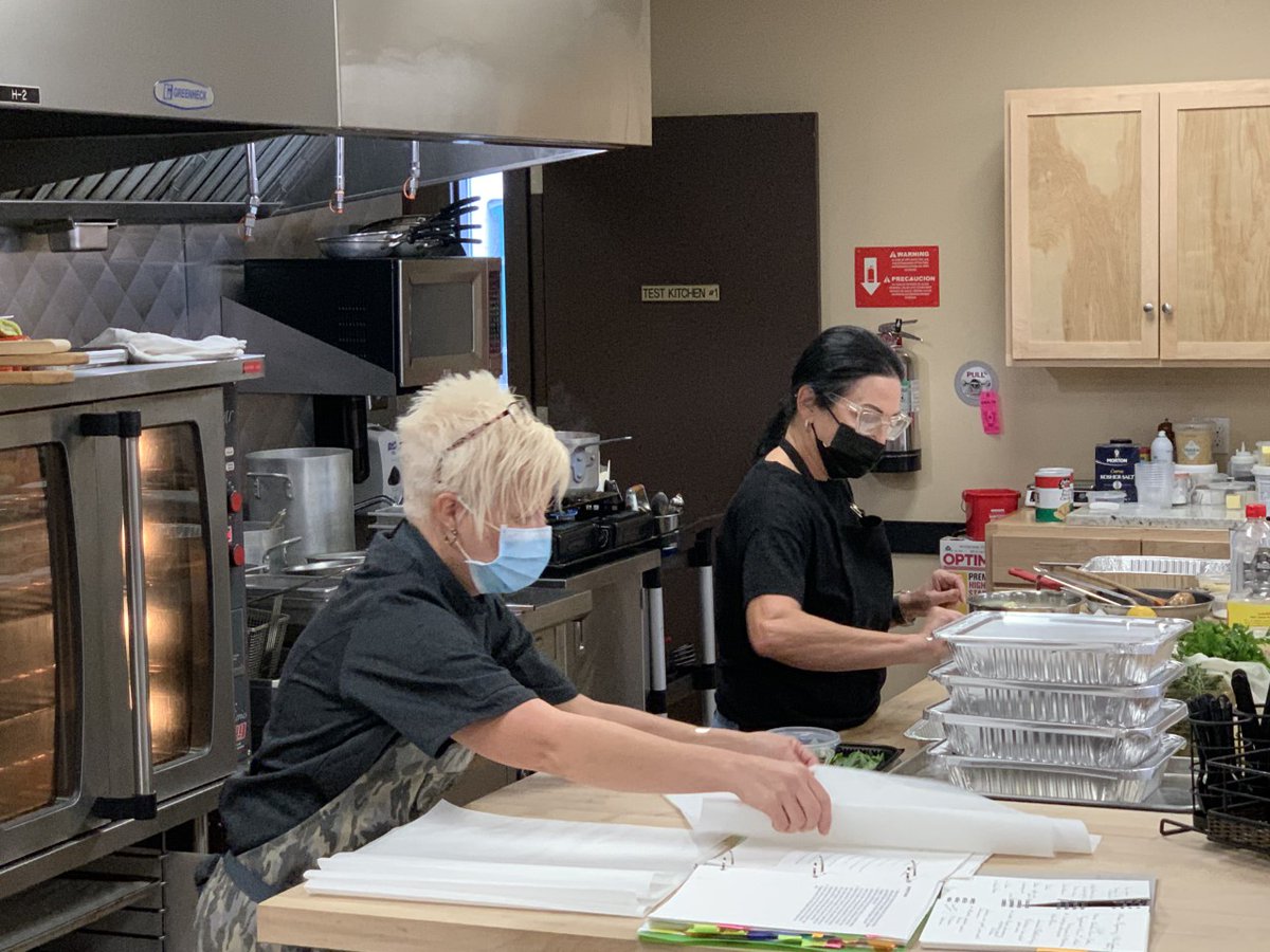 Test Kitchen Time! 

Last week Rhonda Cacchiotti and our wonderful advisor Chef Alexa were working hard on the ENZO Menu! Things are happening that you are going to LOVE!