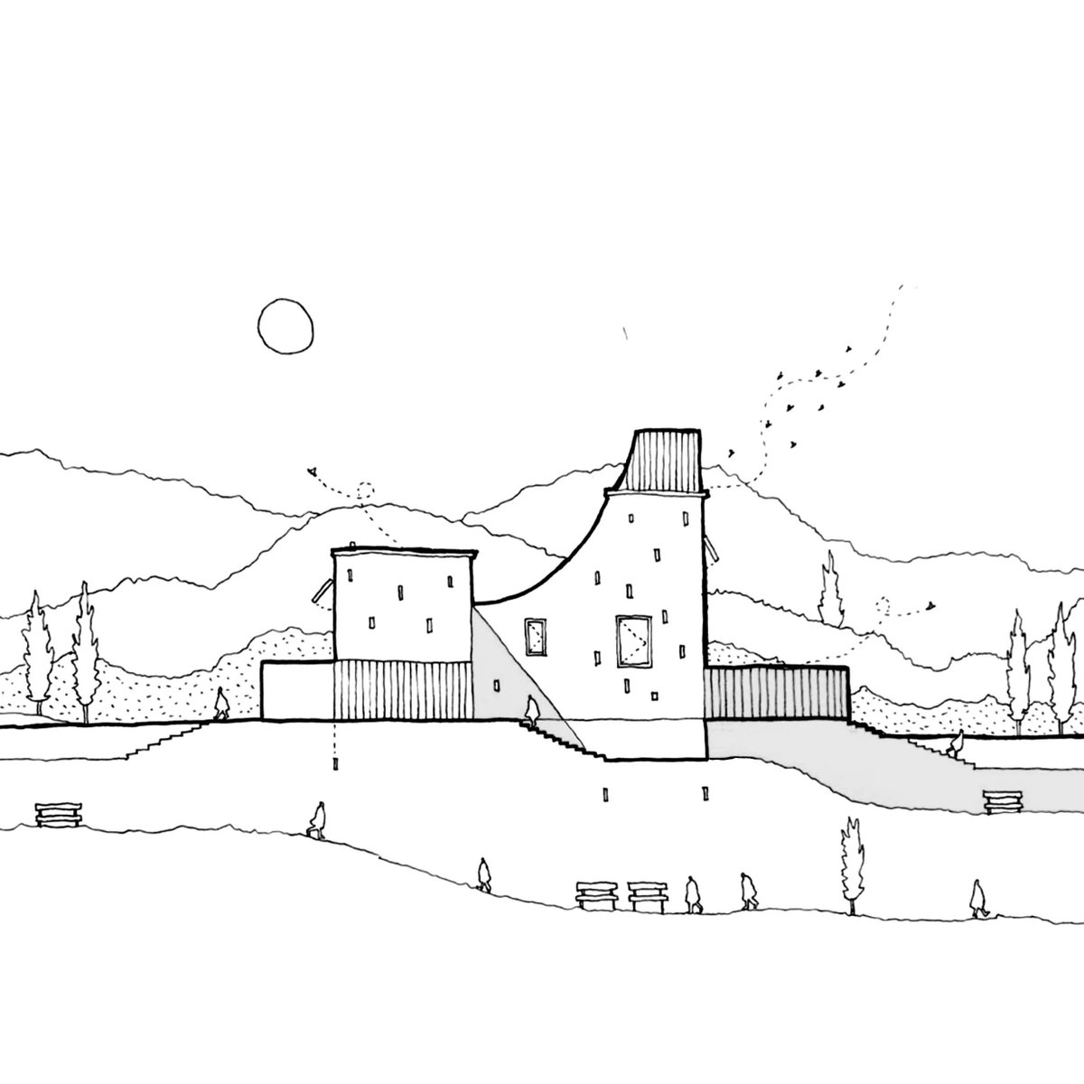 Renewal Centre - Zean Macfarlane 

#architecture #architect #art #illustration #modernarchitecture #modern #shape #form #space #creativity #building #modernbuilding #sustainablearchitecture #sustainable #zeanmacfarlane