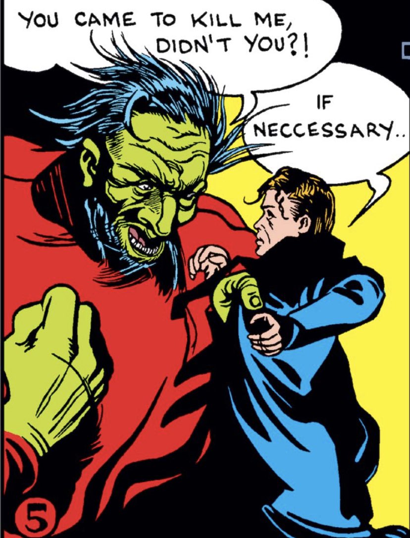 ClassicMarvel64's tweet photo. Daring Mystery Comics #1 (Cover Date 1-1940/Writer/Artist - #JoeSimon) 

#Marvel #MarvelComics #ComicArt #MarvelArt #GoldenAge #FieryMask https://t.co/rKUIdmQ748
