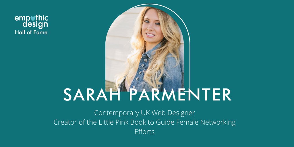 DesignEmpathic's tweet photo. @sazzy is a contemporary web designer who developed the #LittlePinkBook which explains the importance of communication and networking. More hall of famers: https://t.co/FoXzEXprku

#ukwebdesigner #ux #ui #creativedirector #empathicdesign #empathicdesignhalloffame #designforgood https://t.co/MAGzn26e4C