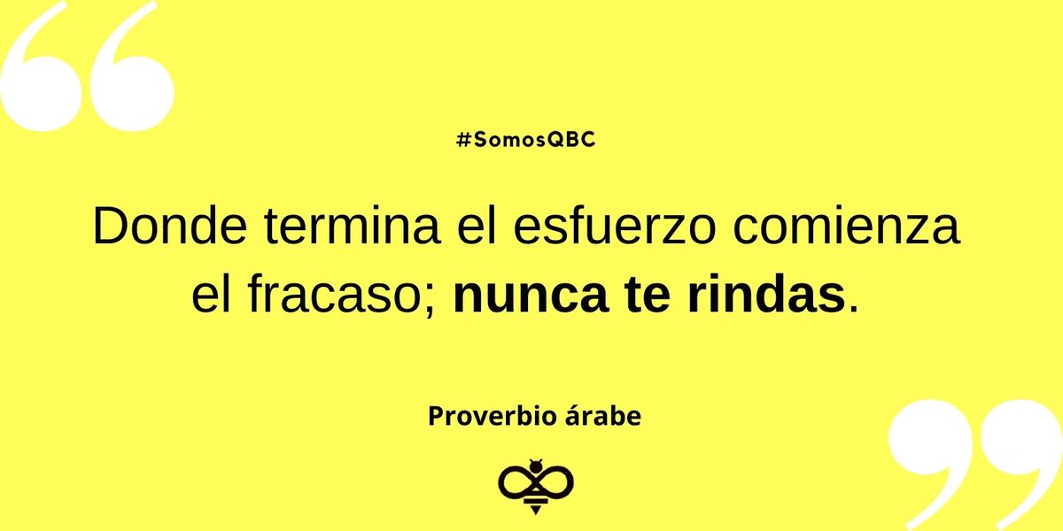 SomosQBC's tweet photo. ¡No te rindas! Lo mejor está por llegar.
#SomosQBC #EstrategiaDigital #frases #frasesmotivadoras #Quote #Consejos #emprendedores #emprende #pymes #PyMEsDigitales #PymesUnidas #FelizDia #ColmenaCreativa #Acciones #Miercoles #SiSePuede #buenasprácticas https://t.co/b0L8MJPZKu