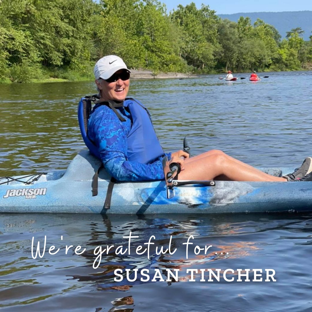 botetourtcounty's tweet photo. Susan is the Purchasing Manager for Botetourt County. Susan is a bright spot in our community. When she’s not at work you might find her hiking the Appalachian Trail or kayaking on the James River. We are #BOCOGrateful for you, Susan!

#Boco #LivinginBoCo #BotetourtCounty https://t.co/CcSQGEVwKB