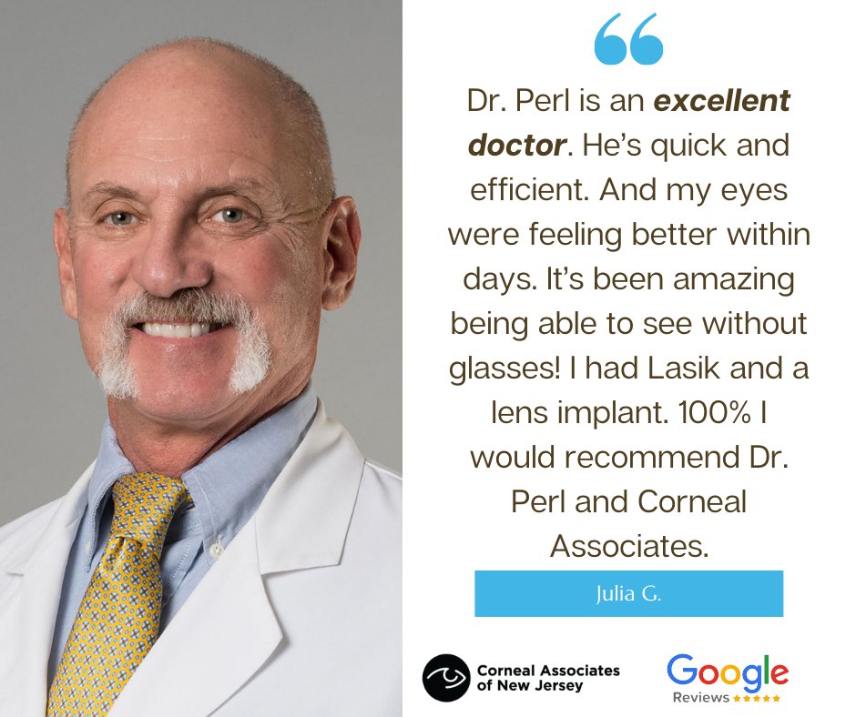 CornealNJ's tweet photo. Dr. Perl specializes in the treatment of external eye diseases, LASIK/PRK/Visian, and corneal transplant surgery. 

He has performed more than 30,000 corneal and refractive procedures and has been named as one of New Jersey’s Top Docs by @NJMonthly.

https://t.co/7JqS7Syrnv https://t.co/eXNw5IN19m