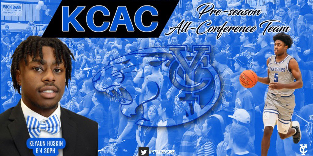 YUPanthersMBB's tweet photo. Congrats @YrnKey on being named to the @kcacsports preseason team! Go Panthers❗️ #RunOurRace https://t.co/XTMXWKi8OX