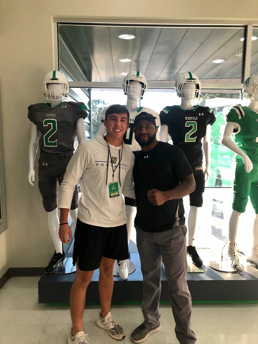 After a great visit this past Saturday, I am very blessed to receive another offer from <a href="/WeevilFootball/">UAM Football</a>! Thank you <a href="/_CoachFrost/">Jordan Frost-Dixon</a>!