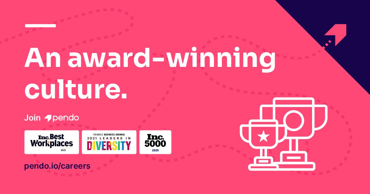 Looking for a new job? <a href="/pendoio/">pendo.io</a>'s award-winning culture might be the next best step. Check out over 100+ openings. [ pendo.io/careers/?&utm_…]