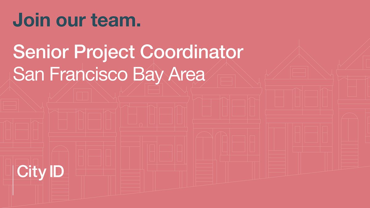City_ID's tweet photo. We are looking for a passionate, creative thinker with experience in coordinating teams and complex design projects. 

Further info here: https://t.co/M72kIVDlnV

#design #designmanagement #urbanism #mobility #SanFranciscoBayArea #vacancies #career #hiring https://t.co/VVfdeWo70j