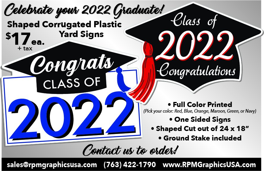 RPMGraphics's tweet photo. New post (Shaped Graduation Signs for 2022) has been published on RPM Graphics - https://t.co/c4U8Q5B6BM https://t.co/gYRzBp57d7