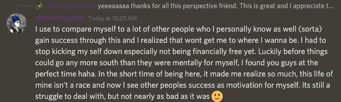 CryptoRoyale_'s tweet photo. Wanna know what WAGMI means?

It means loving and supporting strangers on the internet because we're all in this together and we'll each win by helping each other win.

As for me? @SOLgods_ has become my go to community and I couldn't be happier to be meeting such cool people. https://t.co/EdEHZIadfa