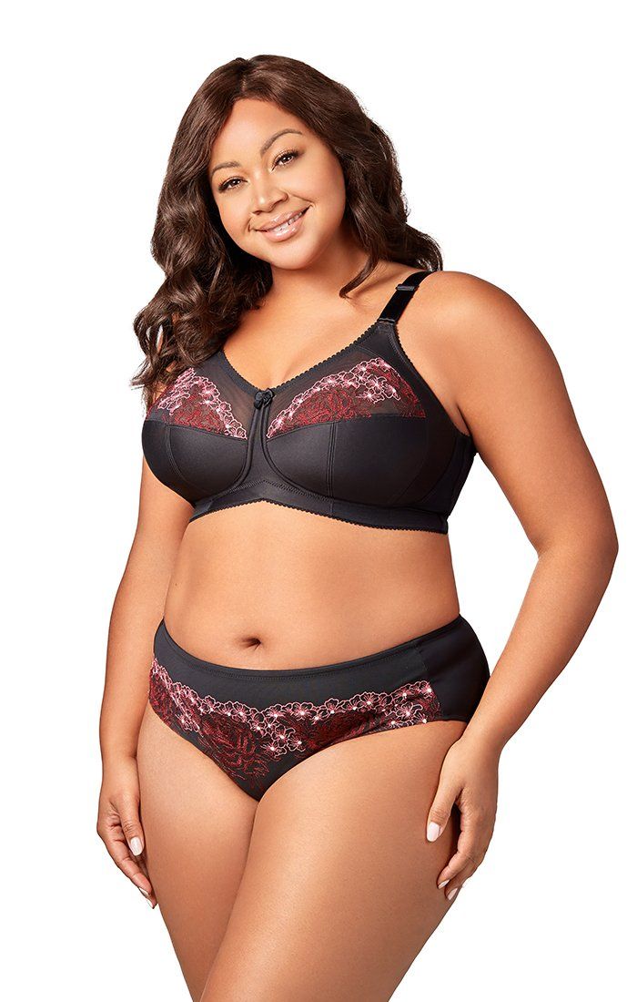 HurrayKimmay's tweet photo. Hurray for the beautiful swiss embroidery in @ElilaFullFigure's latest collection. The softcup style is wire-free and has a high-power back to smooth and support ❤️

Check it out here: https://t.co/08jR4pPCvp #ElilaPartner https://t.co/PoUfm84o26