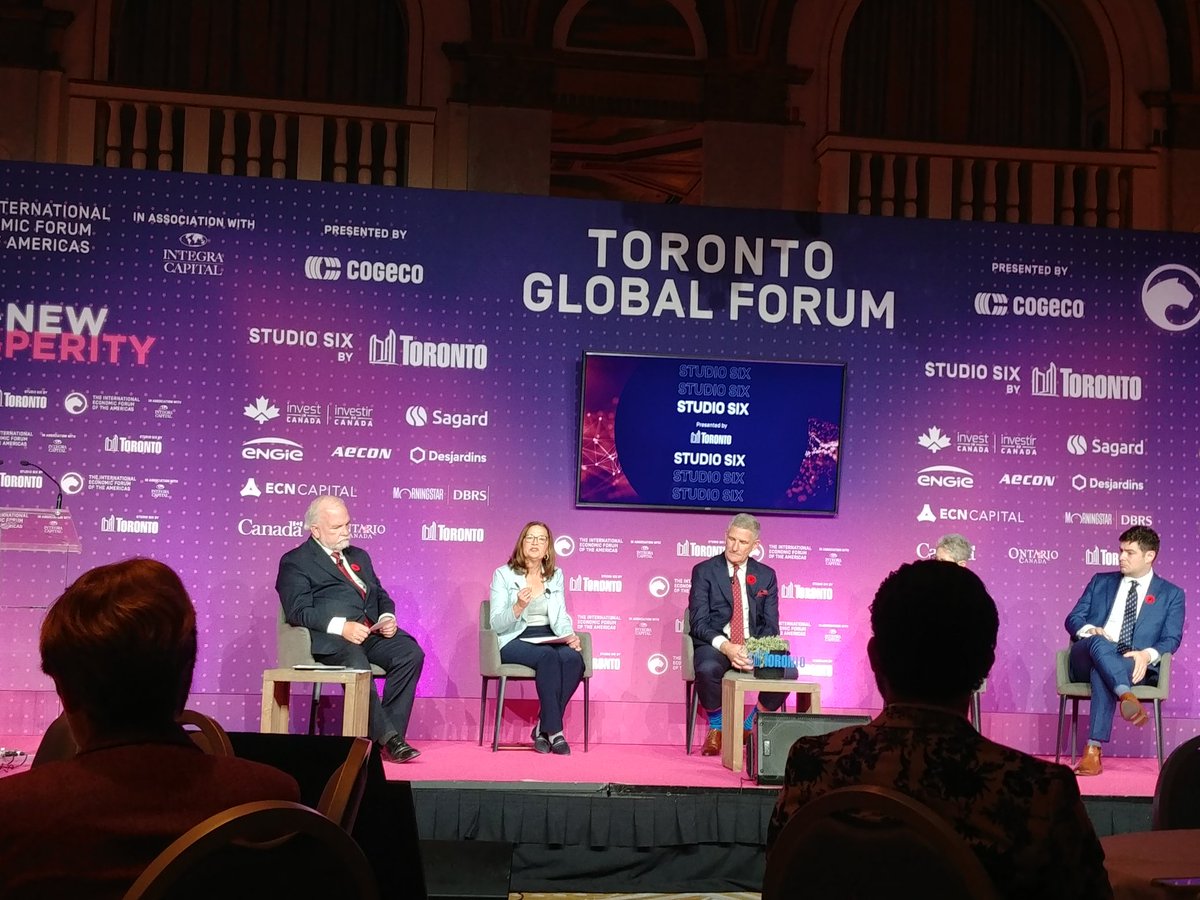 Discussions on future of education in digital economy. Up skill revolution,entrepreneurship,technology, mental health, financial literacy. Importance of financial literacy in curriculums for future growth #TGF <a href="/AmericasForum/">International Economic Forum of the Americas</a>