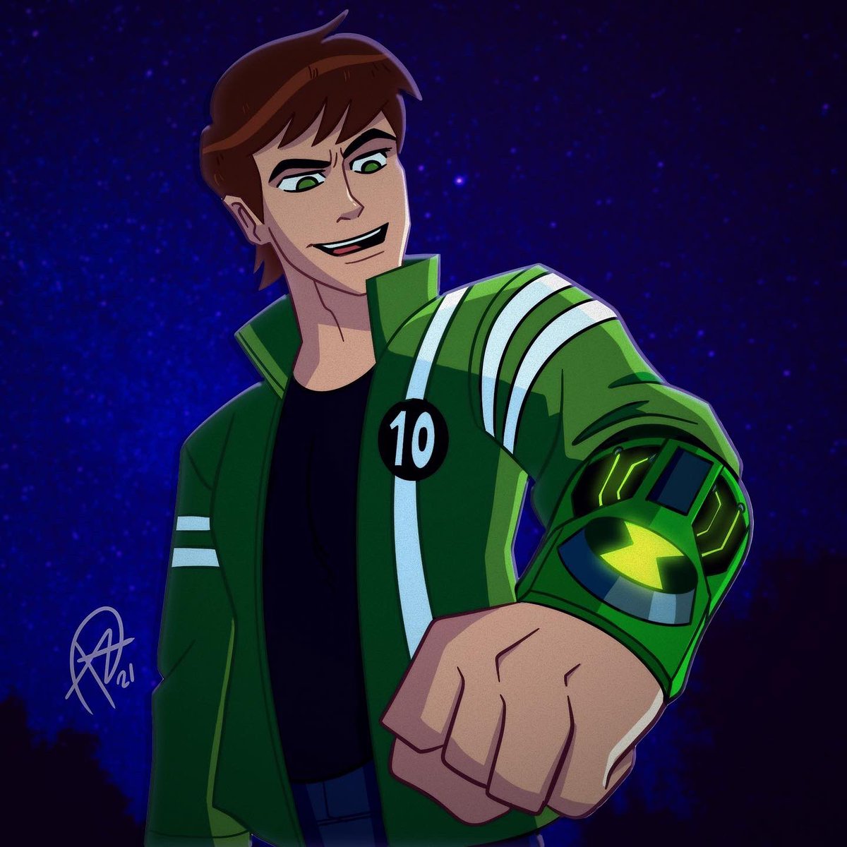 I did a frame redraw from Alien X-Tinction! #Ben10