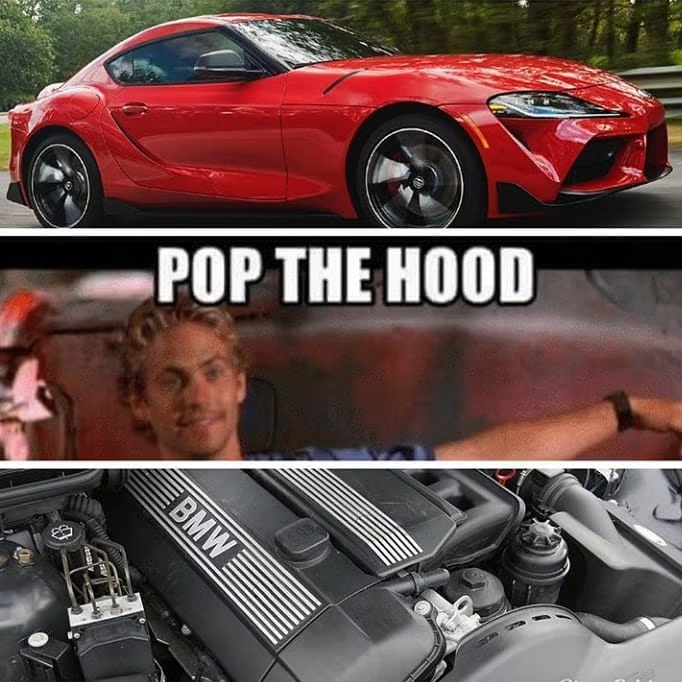 ReversoKuster's tweet photo. @Montana1400cc @tuning_custombr Realmente eu fui o primeiro a não gostar do novo Supra a BMW me odeia por isso, eu difamei tanto ele que ninguém quer comprar ele 😳 https://t.co/hm8ZChbN8Y