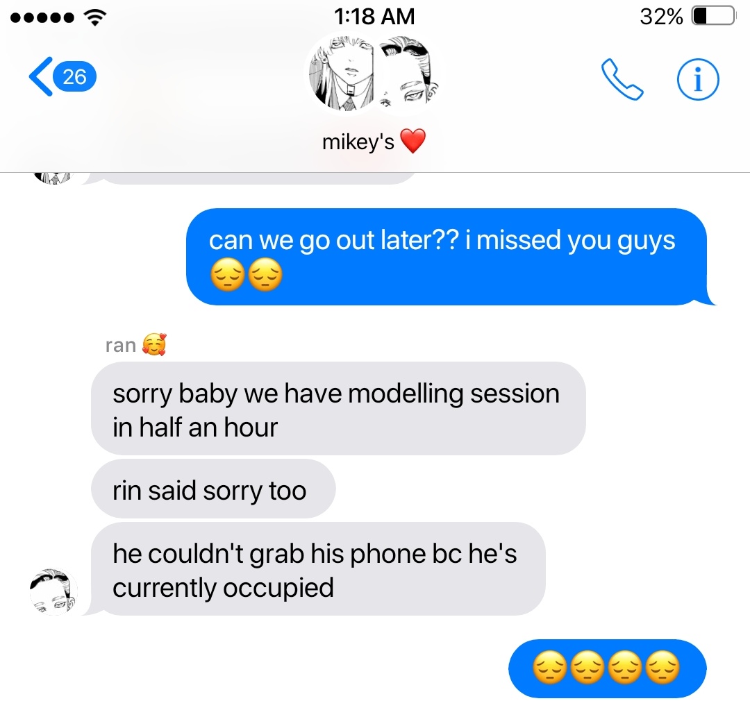 yuujibear's tweet photo. haitanis x mikey | #ranmai | #rinmai | #ranmairin | ft. mikey harem short AU
— everyone trying to shoot their shot with mikey.
or an au where the haitanis regret hiding their relationship with mikey from the world bc now everyone is hell-bent on trying to court their boyfriend. https://t.co/0iWGG4c4qk