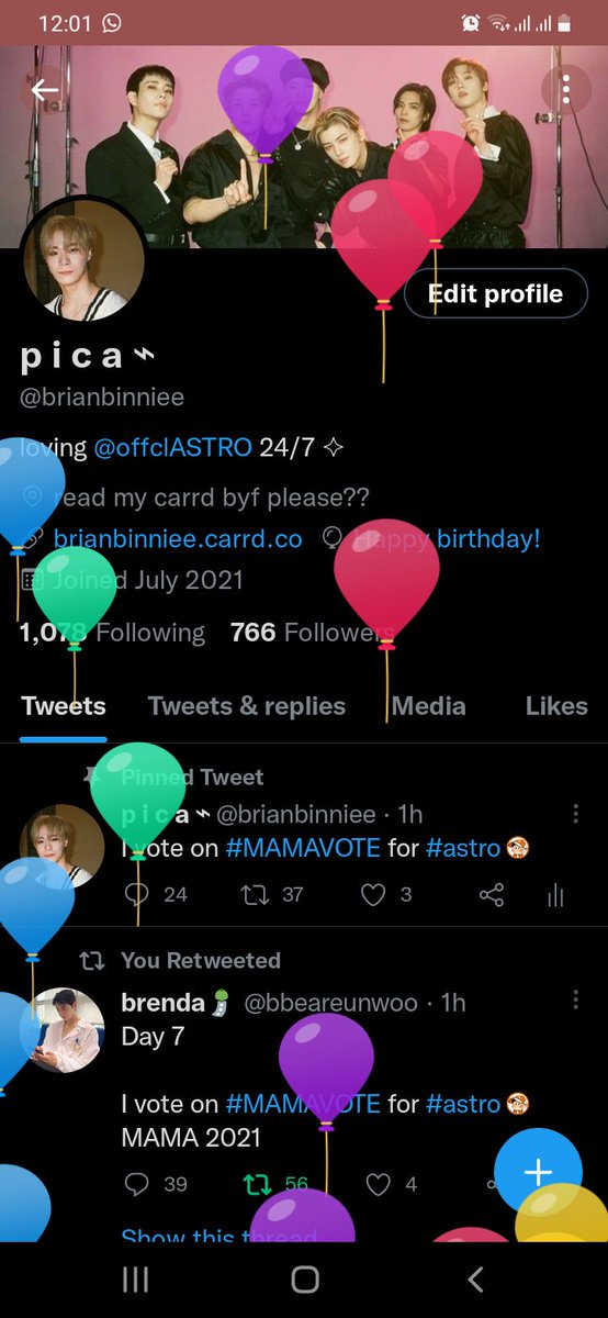brianbinniee's tweet photo. MAU PAMERR ADAA BALONNNN😻😻😻 https://t.co/VTSpubqIL2