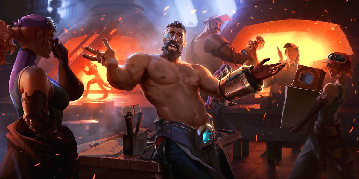 JumaraloHexCore's tweet photo. Forge Worker Full Artwork https://t.co/C6ebOyKfOr