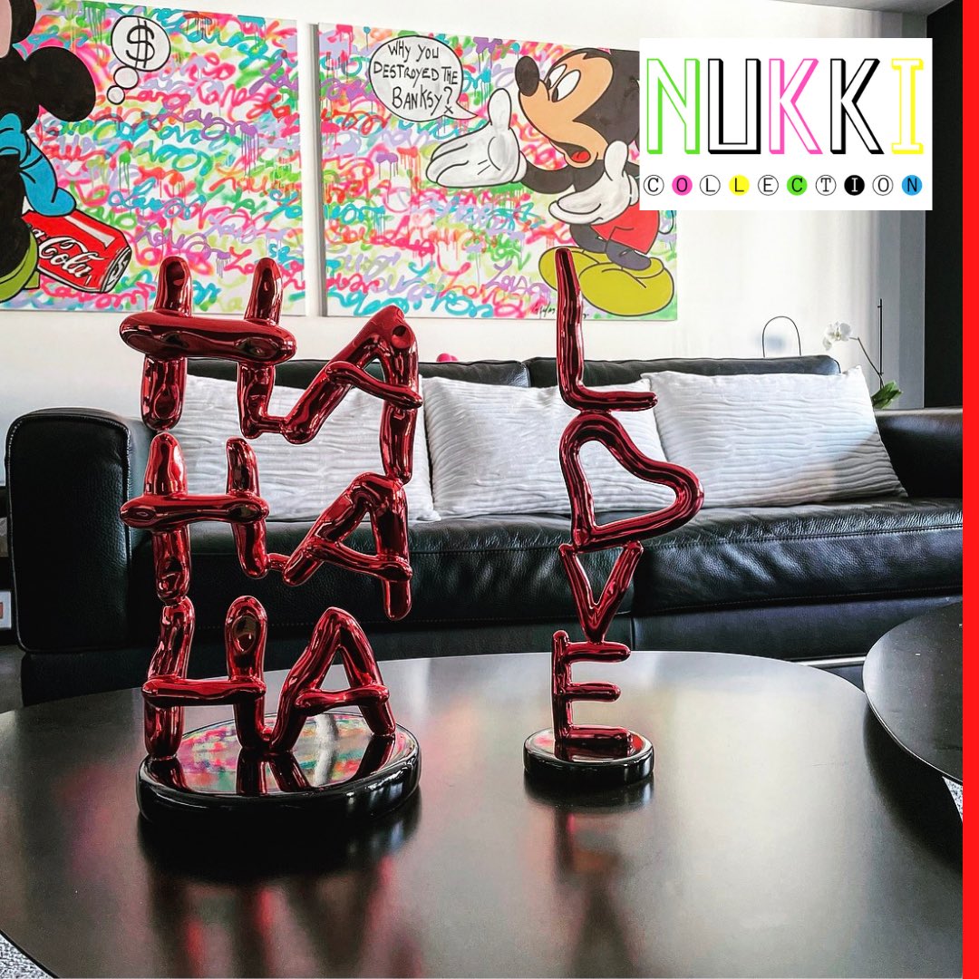 NukkiCollection's tweet photo. Quand on ne peut pas changer le monde, il faut changer le décor ✨🎨 
#NukkiCollection #popart #design #lyon #decorationinterieur #decolyon #deco #interieurdesign #cadeau #salon #maison #art #Love https://t.co/EUnGORBEjt