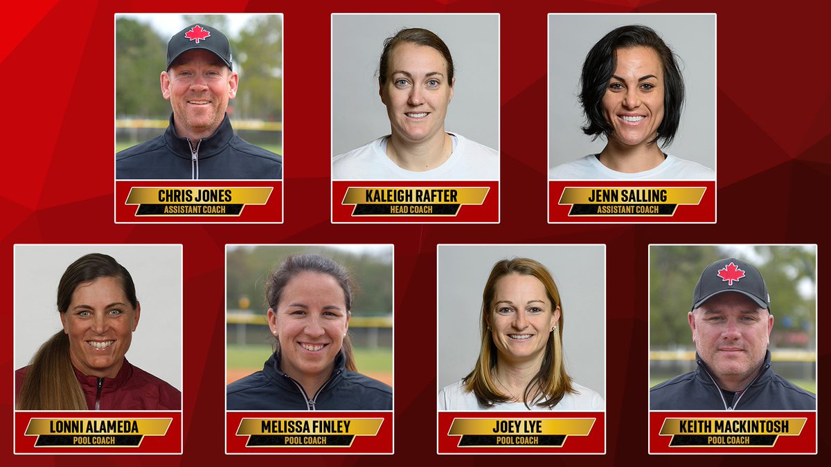 SoftballCanada's tweet image. We are pleased to announce the 2022 Women’s National Team program coaching staff! 🥎🇨🇦

📰 softball.ca/news/2022-wome…