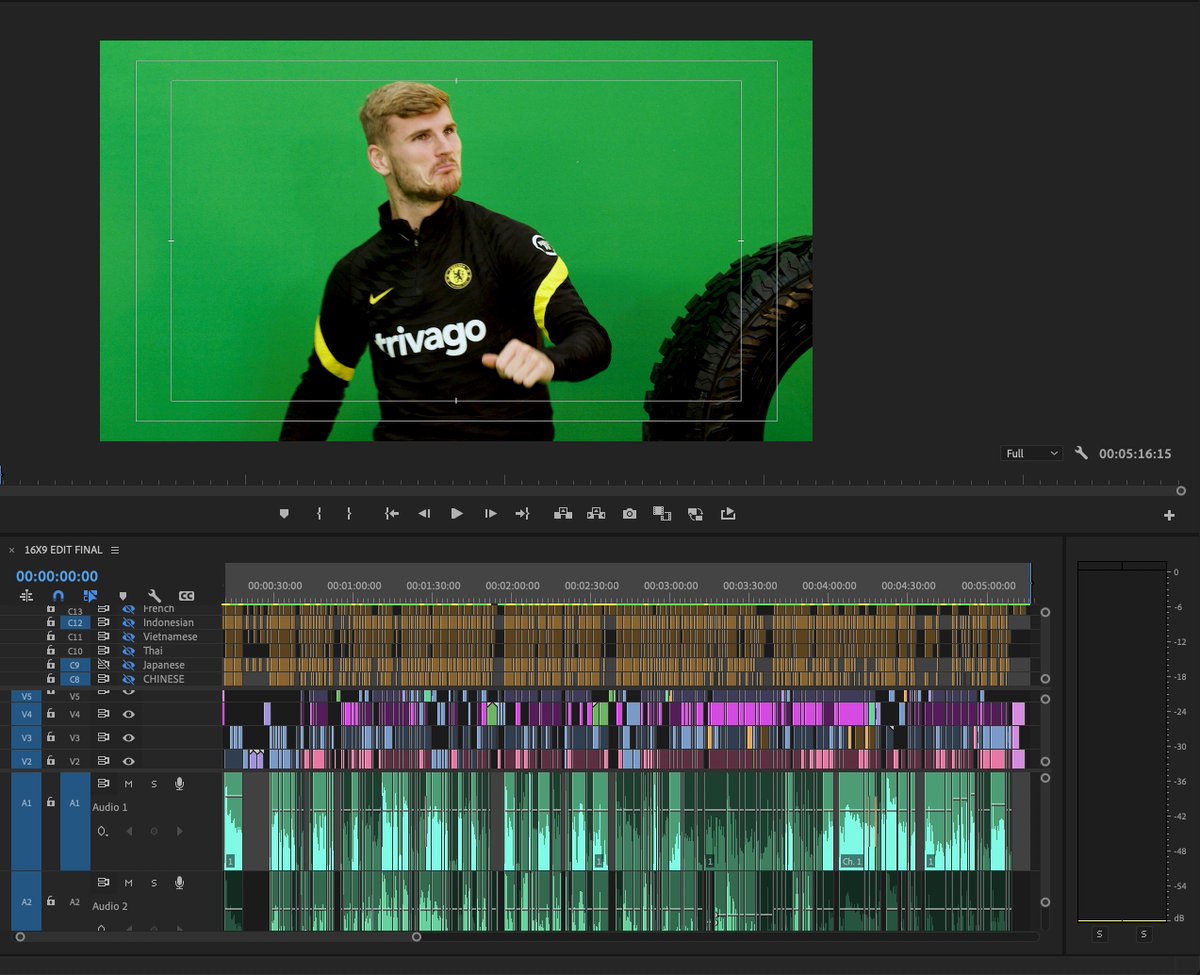 JMBeetlestone's tweet photo. @AdobeVideo A recent edit for Chelsea FC, 13 languages and 70 final versions in various aspect ratios #TimelineTuesday https://t.co/osdyzAB5mt