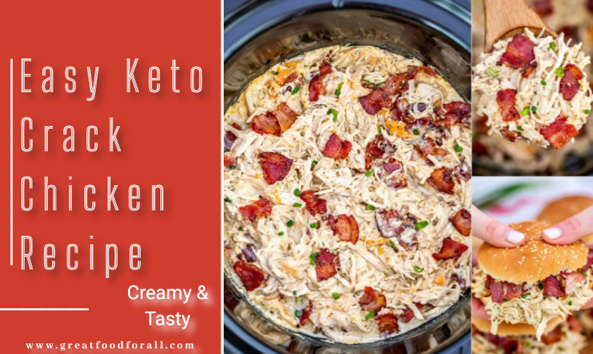 This #keto #crack #chicken #recipe is unlike anything you've ever tasted before! It's made of cheeses and ranch dressing that complement the bacon so well - plus it's low in carbs but full of flavor, and it's ready in under 20 minutes!
greatfoodforall.com/keto-crack-chi…