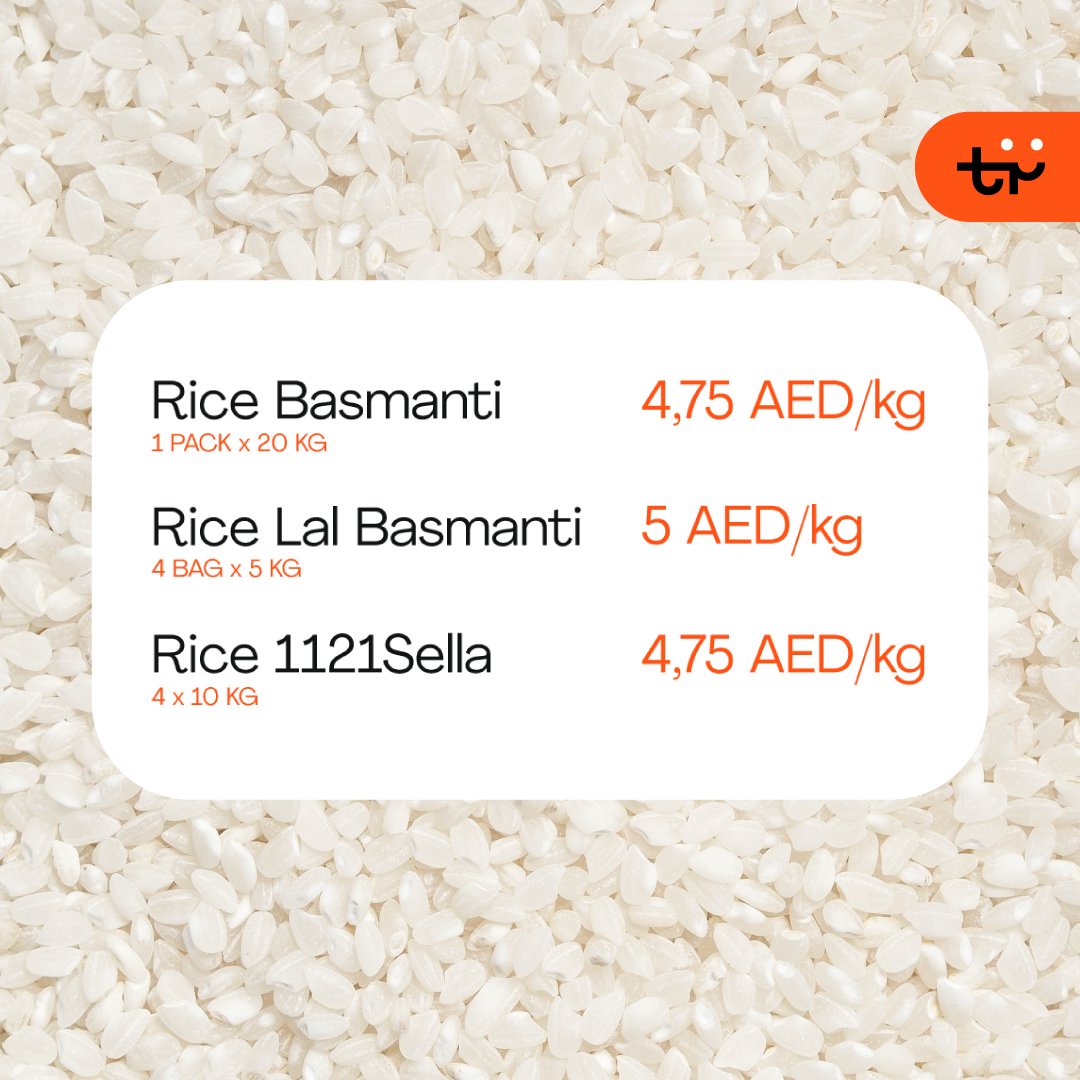 Is rice a basic product for your kitchen? 
Choose the right one at a great price on our market!