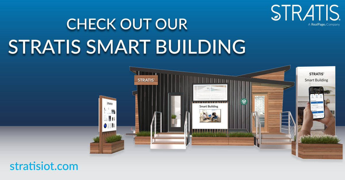 STRATISIoT's tweet photo. Make sure to take a tour of the STRATIS Smart Building before you leave #OPTECH! Our team would love to show you around.
@ApartmentWire | #MultiFamily | #OpTech21 https://t.co/OISh46VbJK