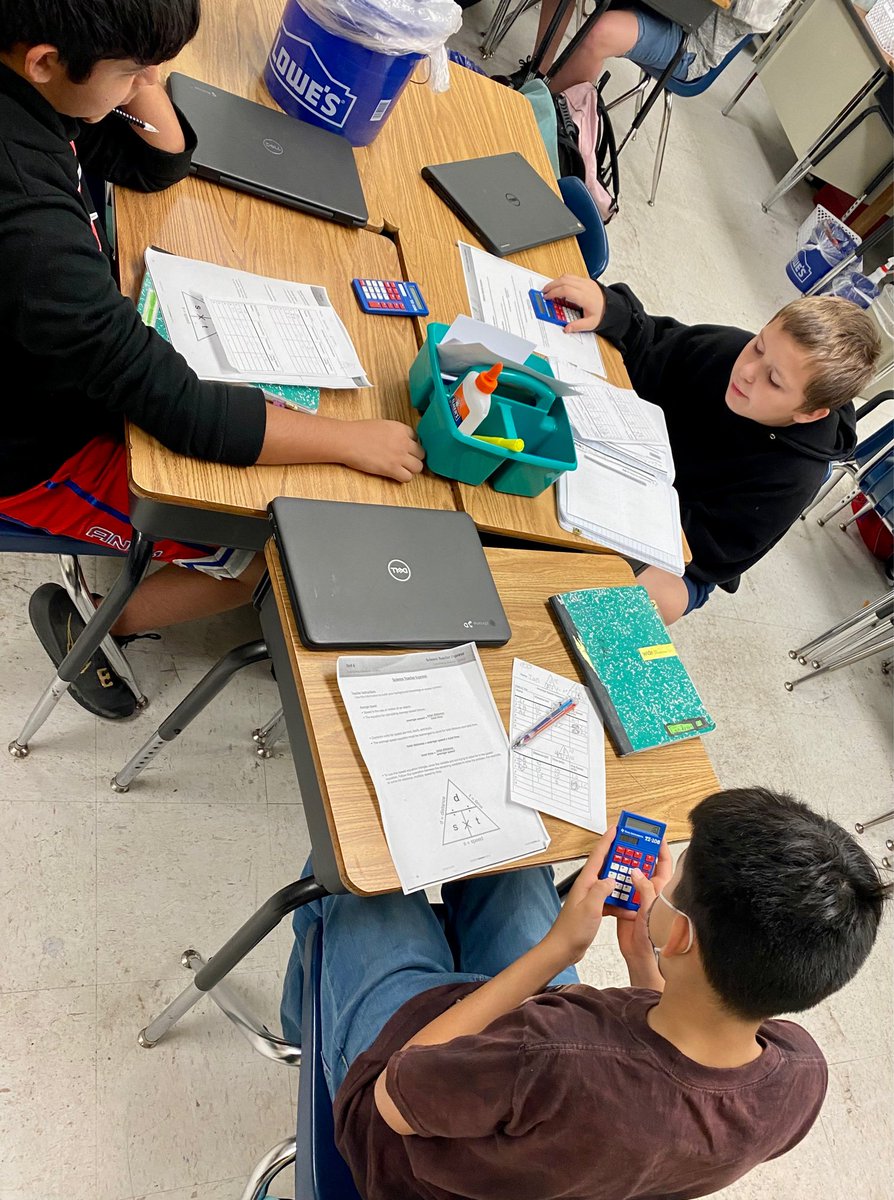 AJBriesemeister's tweet photo. ⏱6th grade Science students @AJBriesemeister in Donna Wolfe’s 3rd period get some exercise while 🧮calculating the speed of their “🚶♀️Line Walks + 🦃Turkey Jumps!”: D/S*T #ForceAndMotion #FullBodyLearning https://t.co/fRK8mjwnsJ
